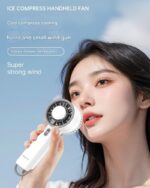 Portable Ice Cooling Handheld Fan - Image 6