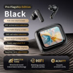 LX-10 Full-Color Touch Screen ANC+ENC Dual Noise Reduction In-Ear Wireless Bluetooth Earphone