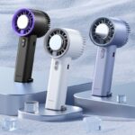 Portable Ice Cooling Handheld Fan