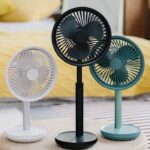 Xiaomi AISOLOVE F5 Pro Extendable Rechargeable Fan - Black